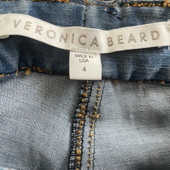 Veronica Beard Straight Leg Jeans Size 4 - Picture 3 of 4